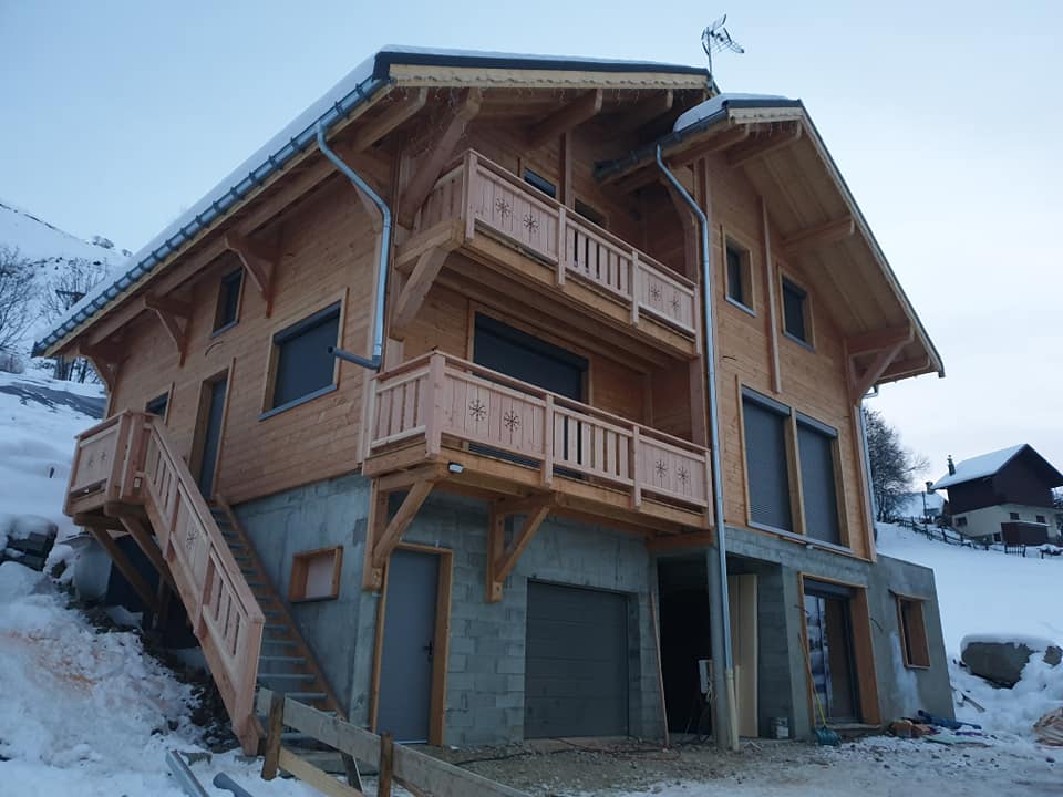 Structure bois et aménagements menuiserie