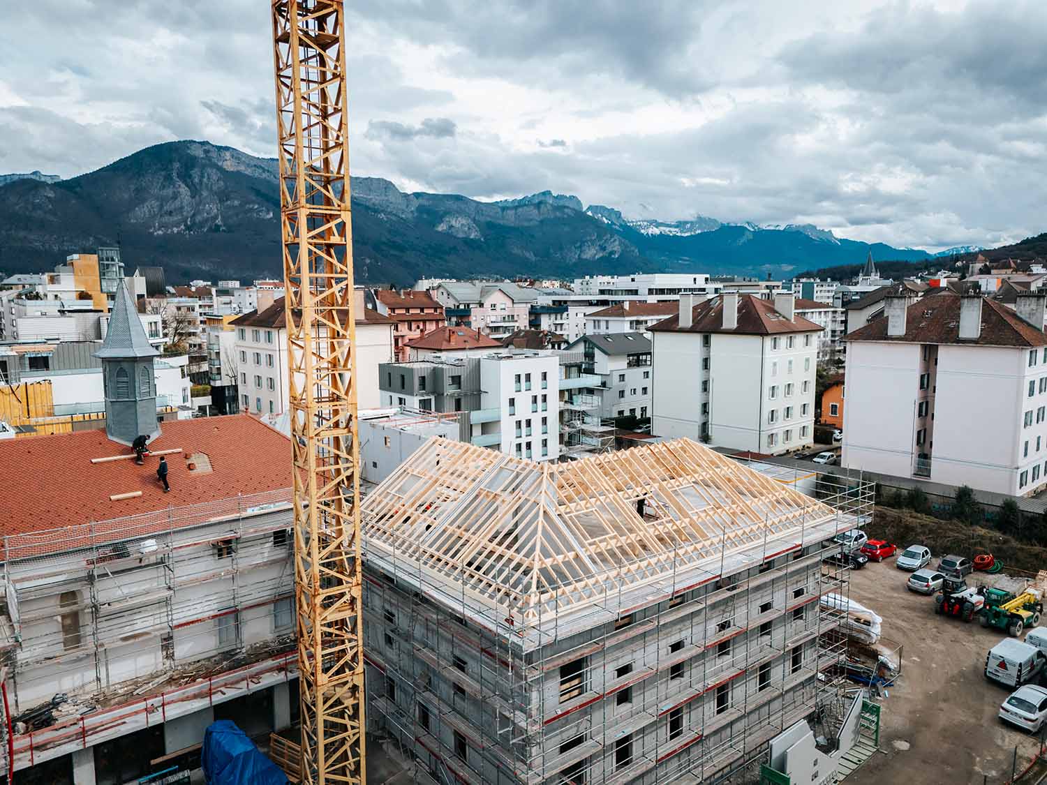 Rénovation charpente Annecy