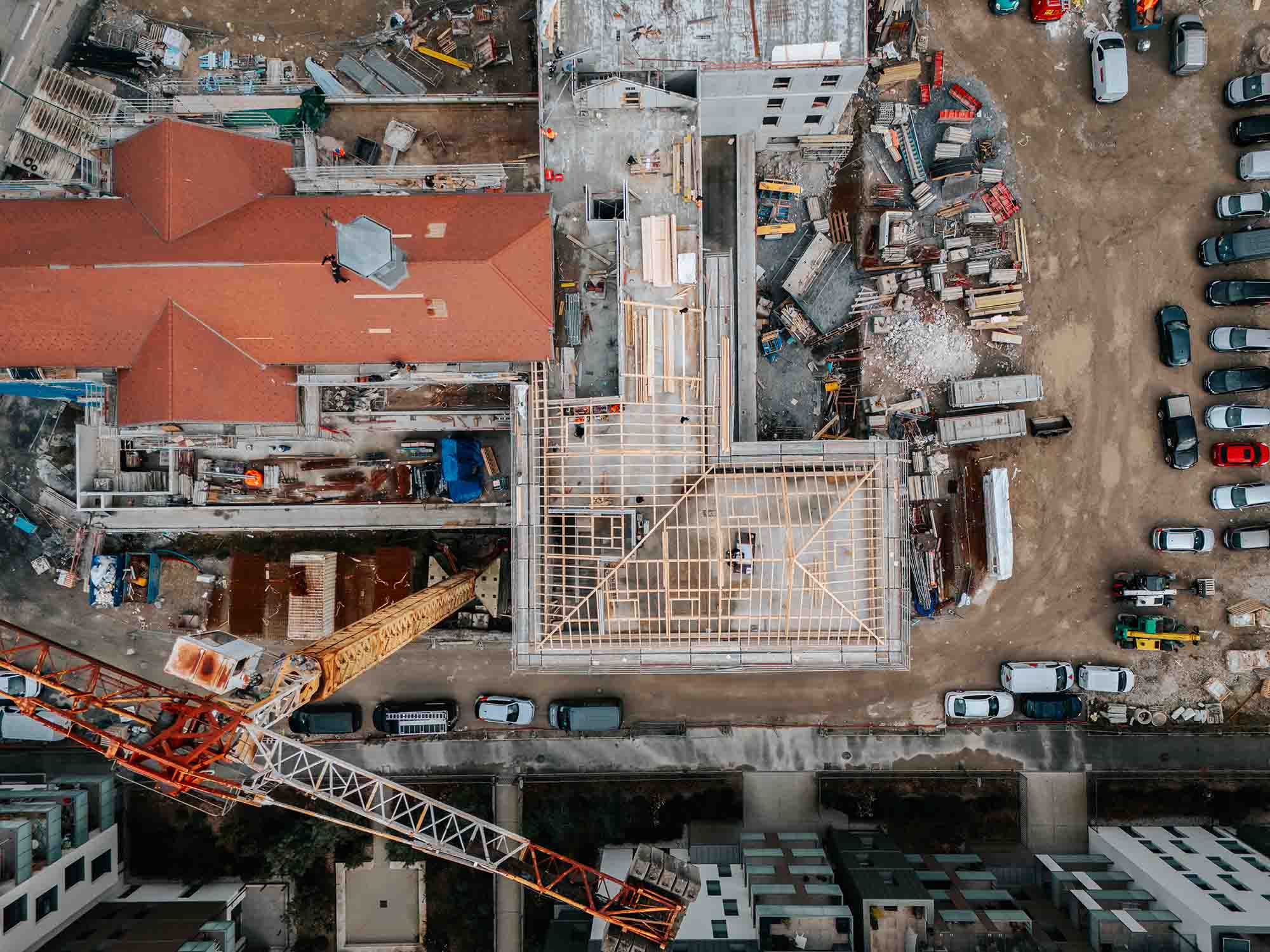 Renovation charpente couvent des capucins Annecy