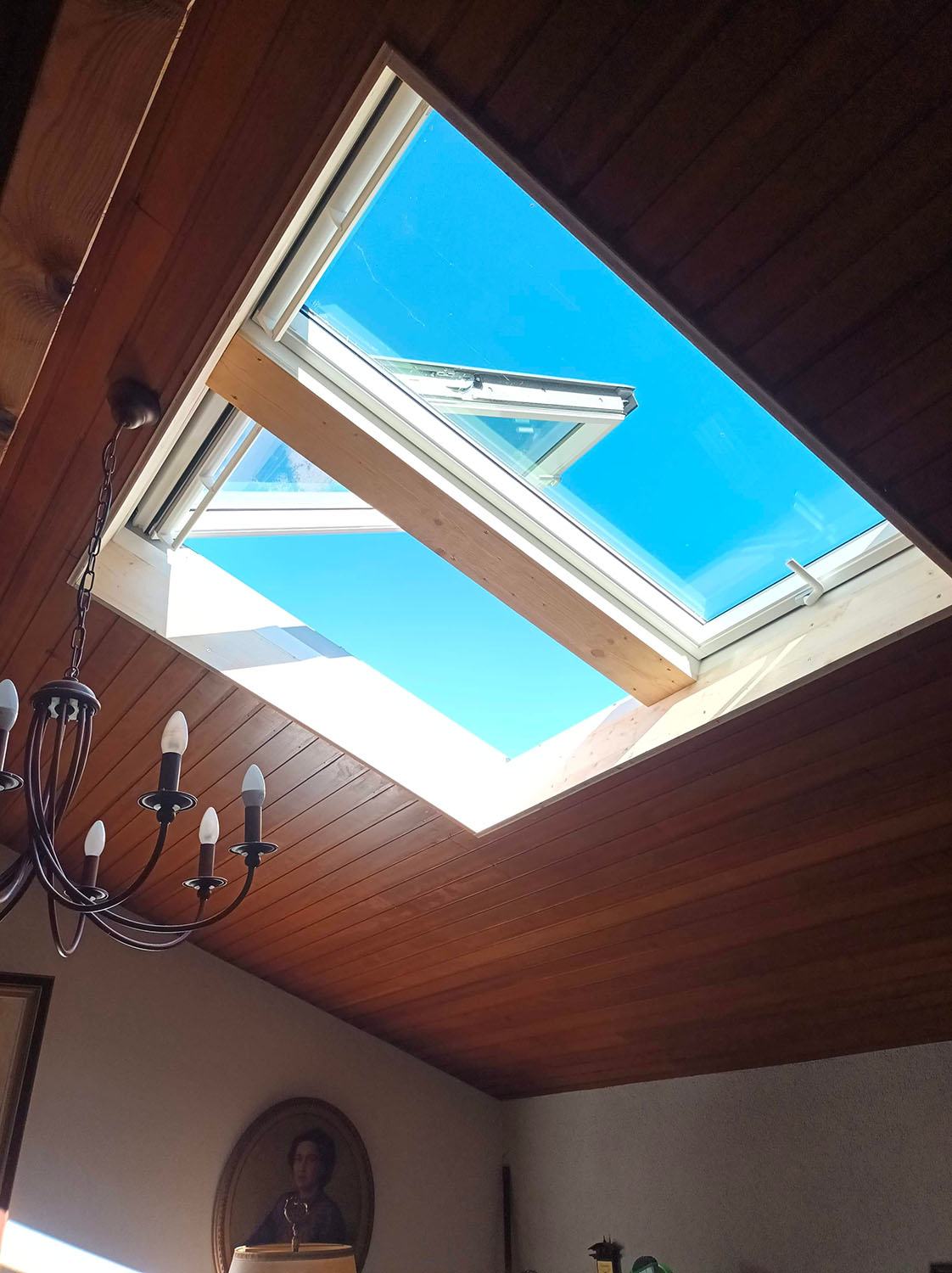 Installation vasistas