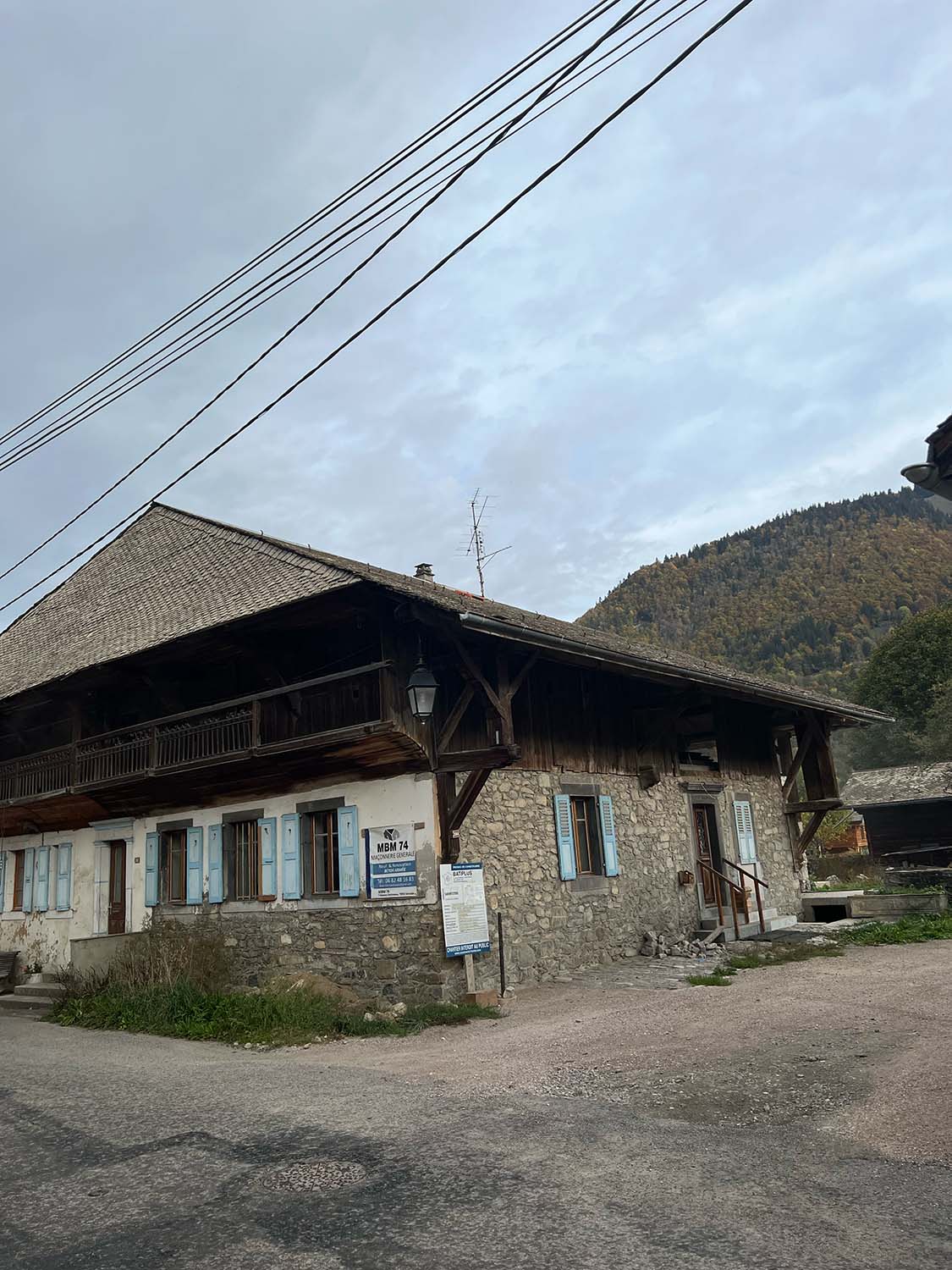 Travaux rénovation copr de ferme