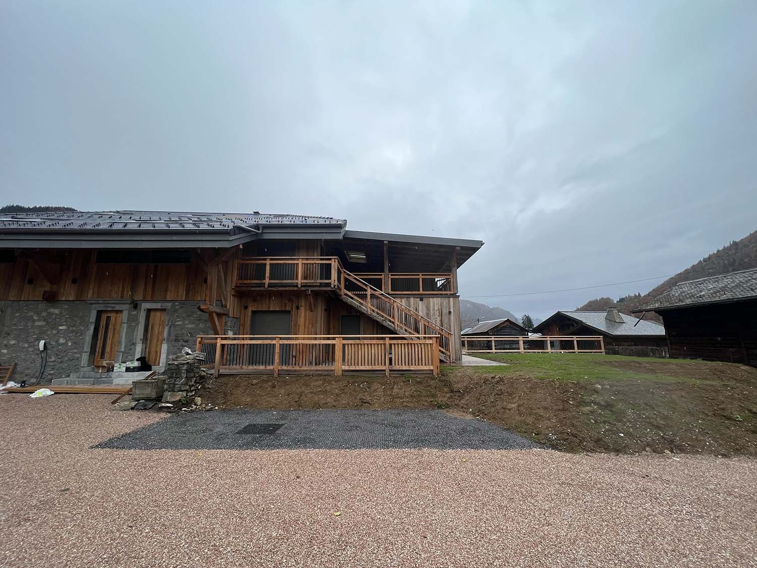 Menuiserie extérieure bois à Morzine