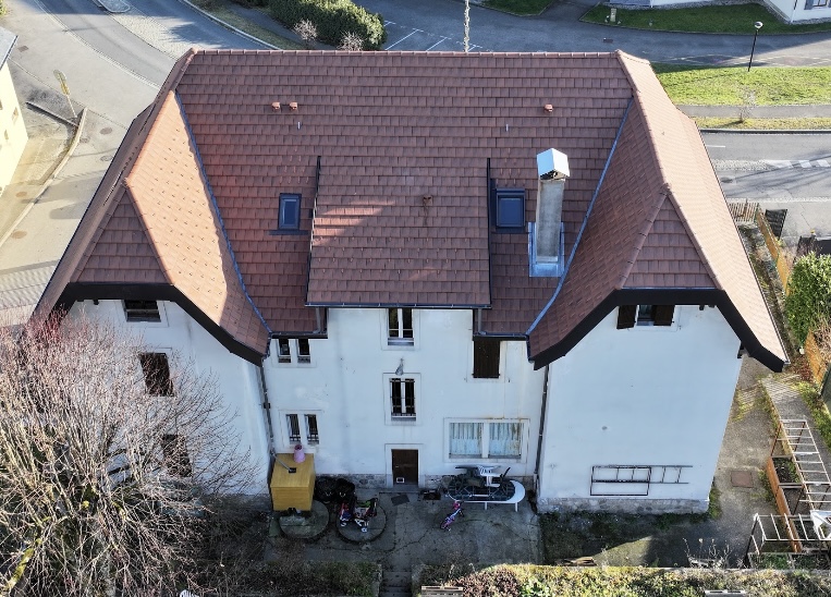 Rénovation toiture et couverture gendarmerie à Groisy
